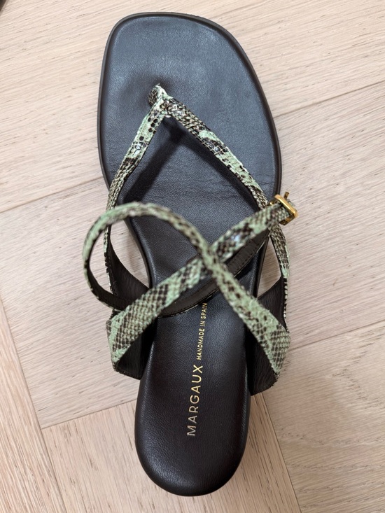 MARGAUX The Palermo Sandals in Snake Print main image 4